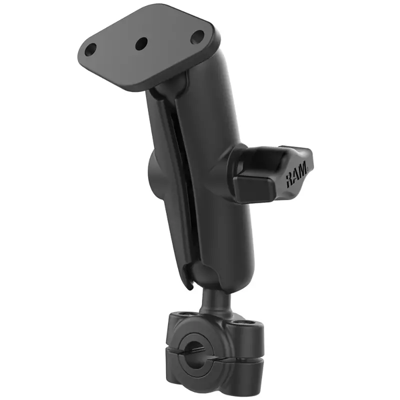 Ram Mini Torque Rail Mount: 3/8"–5/8" Diameter, 1" Ball, Medium Arm + Diamond Ball Base 2