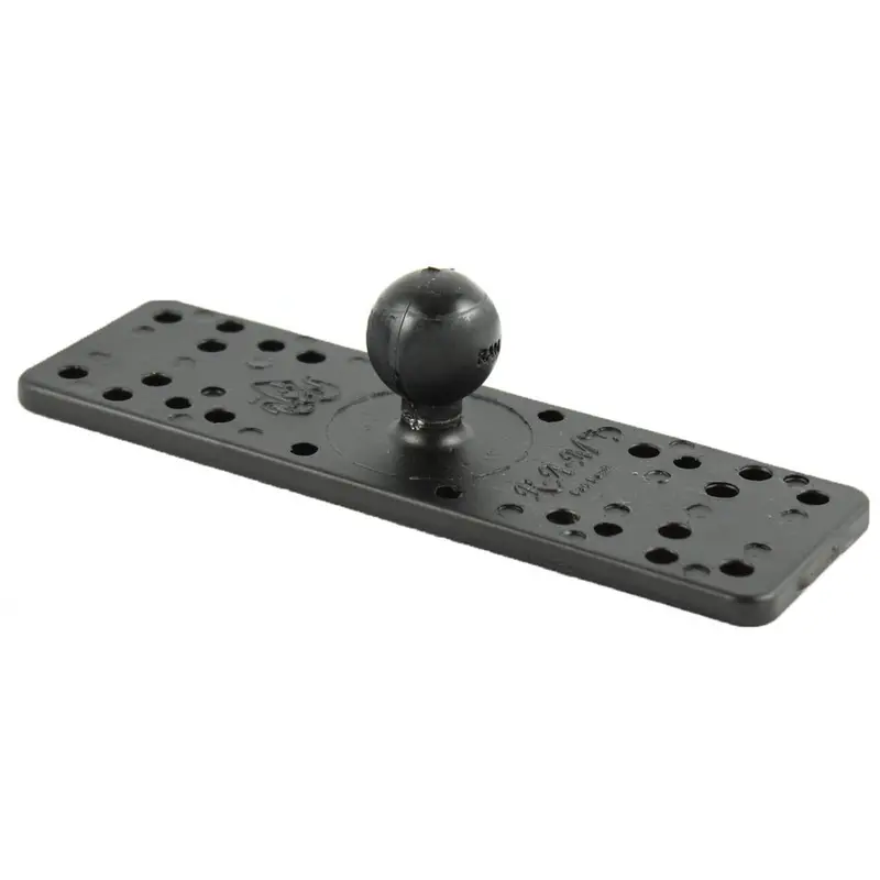 Ram Mount 6.25 X 2-Inch Rectangular Base With 1-Inch Ball – Model Ram-B-111Bu 1