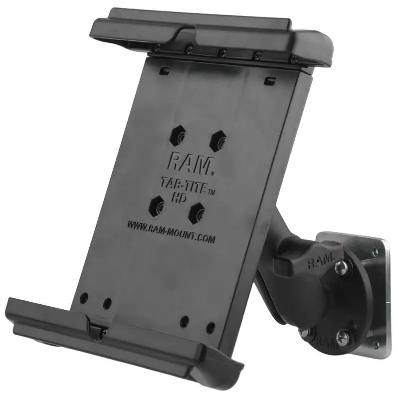 Ram Mount C-Size Dashboard Tablet Mount With Backing Plate – Optimized For 8″ Devices In Cases [Ram-B-101B2-Tab12U] 1