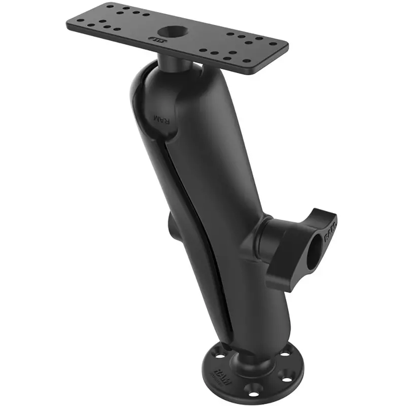 Ram Mount D-Size Ball Mount With Long Arm For 9"–12" Fishfinders And Chartplotters – Model Ram-D-115-E 1