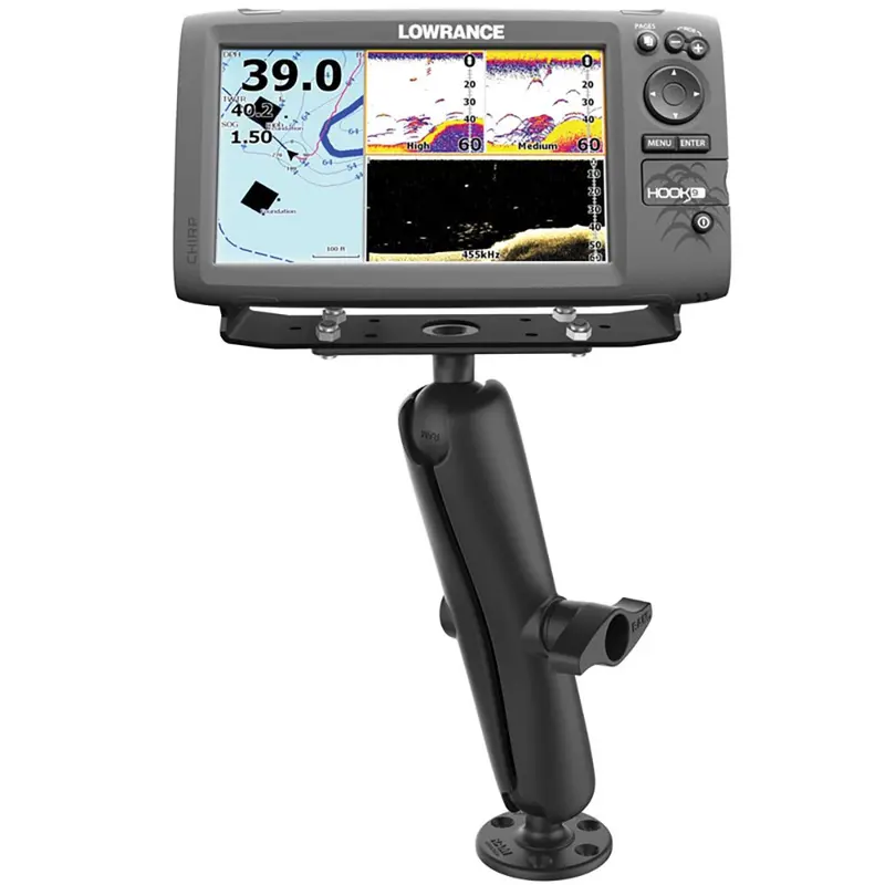 Ram Mount D-Size Ball Mount With Long Arm For 9"–12" Fishfinders And Chartplotters – Model Ram-D-115-E 2