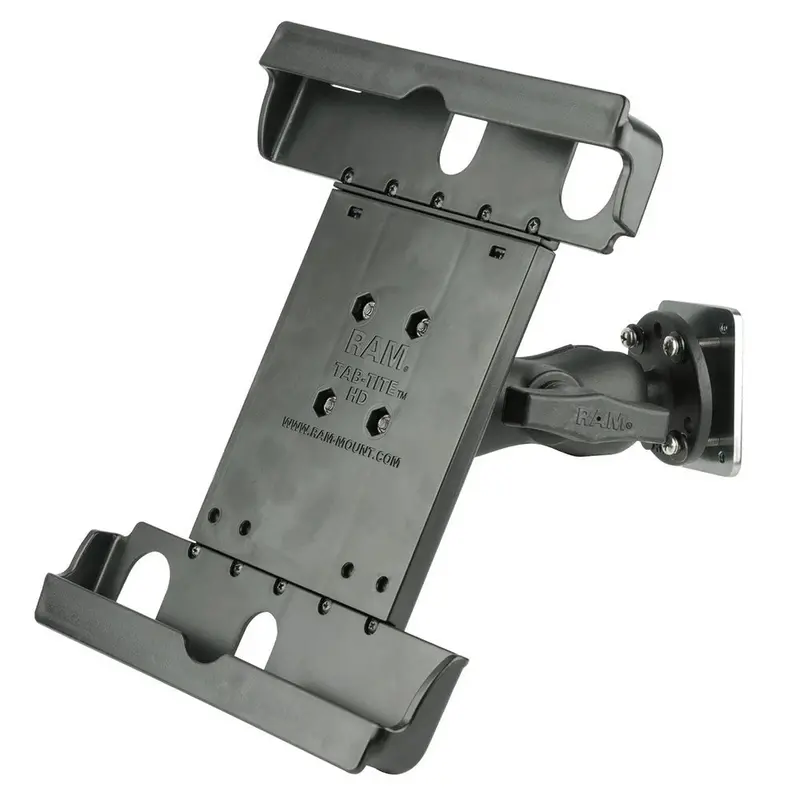 Ram Mount Dashboard Tablet Mount With Backing Plate – Fits 9″–10.5″ Devices In Cases [Ram-101B2-Tab20U] 1