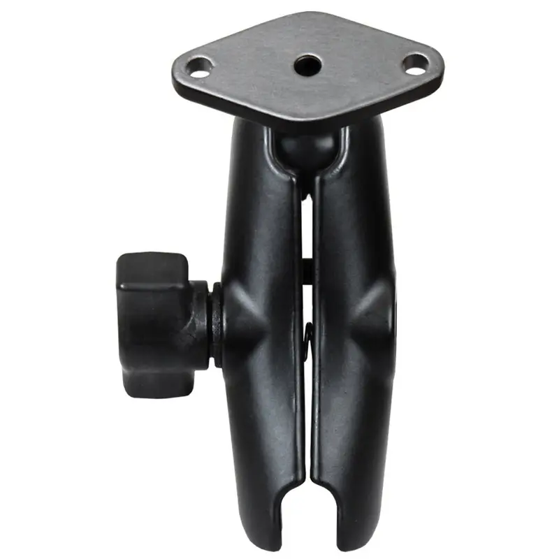 Ram Mount Double Socket Arm With Diamond-Shaped Base (Ram-B-103-238U) 1