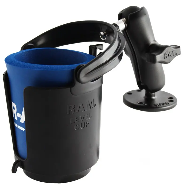 Ram Mount Drink Cup Holder With Universal Surface Mount (Ram-B-132U) 1