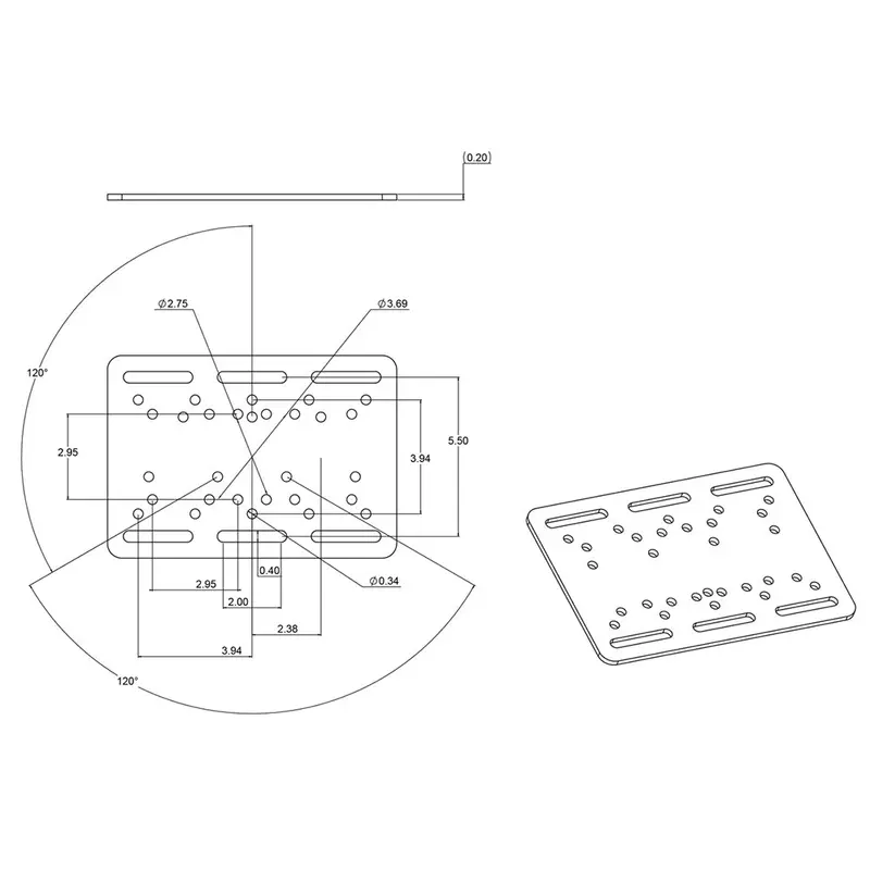 Ram Mount Forklift Overhead Guard Plate With D-Size 2.25" Ball – Model Ram-335-D-246 2