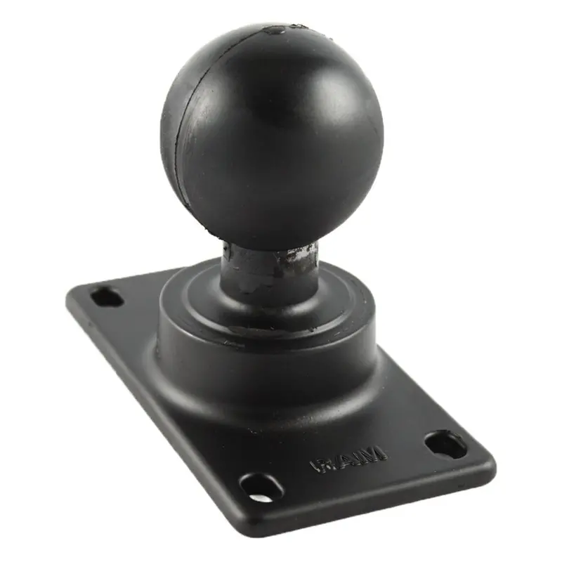 Ram Mount Half-Vesa Plate Adapter (50Mm × 100Mm) With D-Size 2.25" Ball 1
