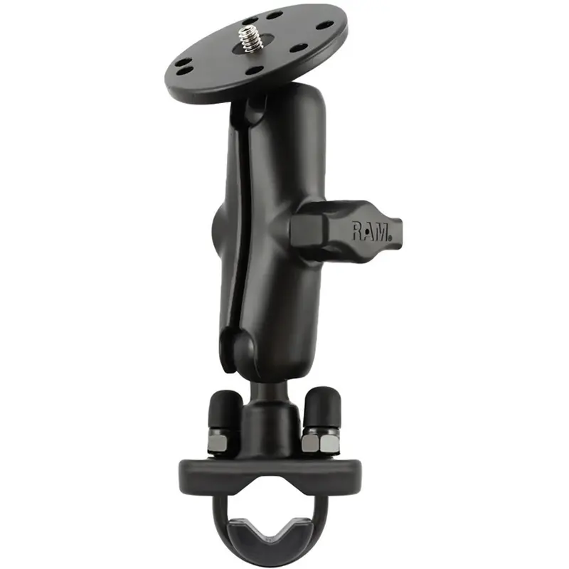 Ram Mount Handlebar U-Bolt Base With 1/4-20 Threaded Stud And Round Mounting Surface (Ram-B-149Z-C1U) 1