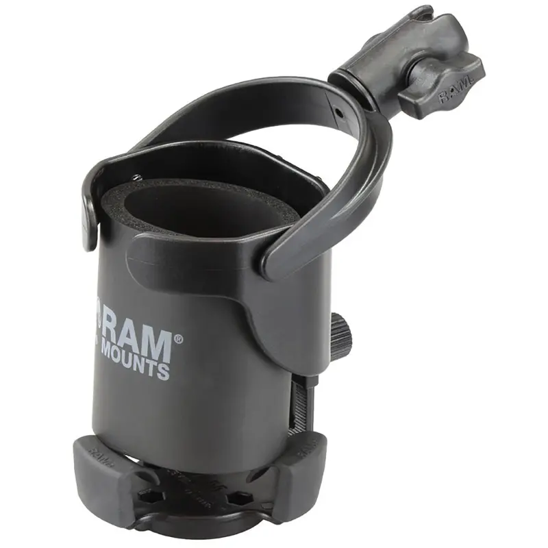 Ram Mount Level Cup Xl With Single Socket Arm For B-Size 1-Inch Ball 1