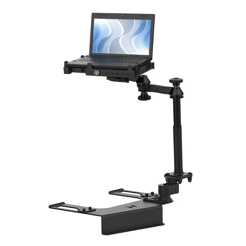 Ram Mount No-Drill Laptop Holder For 2015–2026 Chevrolet Colorado & Related Midsize Trucks 1