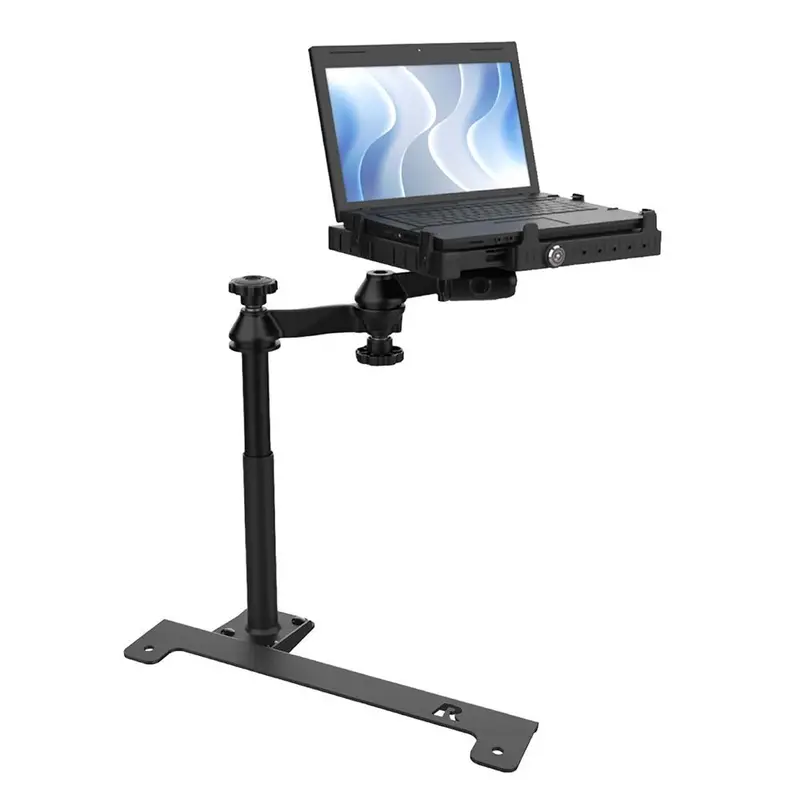 Ram Mount No-Drill Laptop Holder For 2019–2026 Chevy Silverado, Tahoe, And Suburban 1