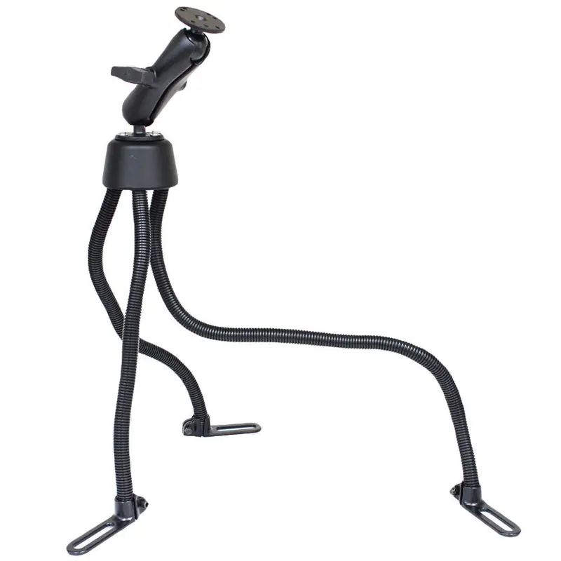 Ram Mount Pod Iii No-Drill Dual-Round-Base Mount (2 × 2.5") With Amps Pattern – Model Ram-316-3-202U 1