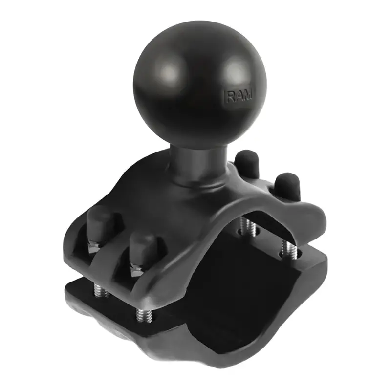 Ram Mount Ram-271U-2 Rail Clamp Ball Base – Fits 2" To 2.5" Rails, Marine-Grade [Ram-271U-2] 1