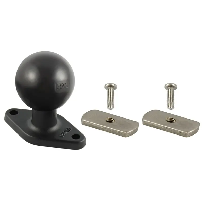 Ram Mount Universal Ball Base For Wheelchair Compatibility [Ram-238-Wct] 1