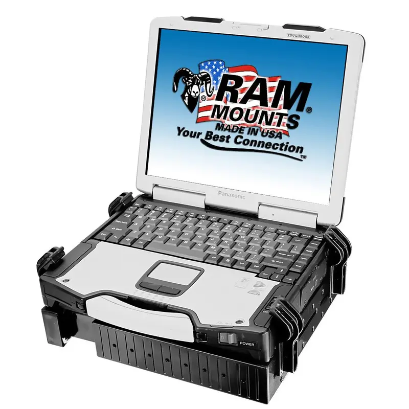 Ram Mount Universal Laptop Tough-Tray Holder – Adjustable Mounting Tray 2