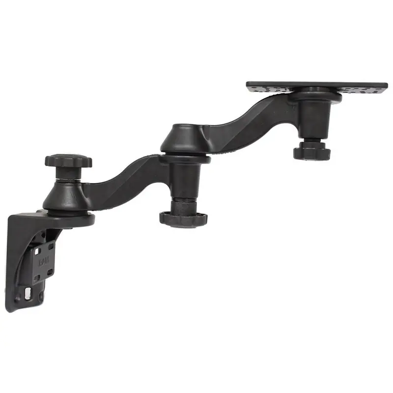 Ram Mount Vertical Dual 6-Inch Swing Arm With 6.25 X 2-Inch Base 1