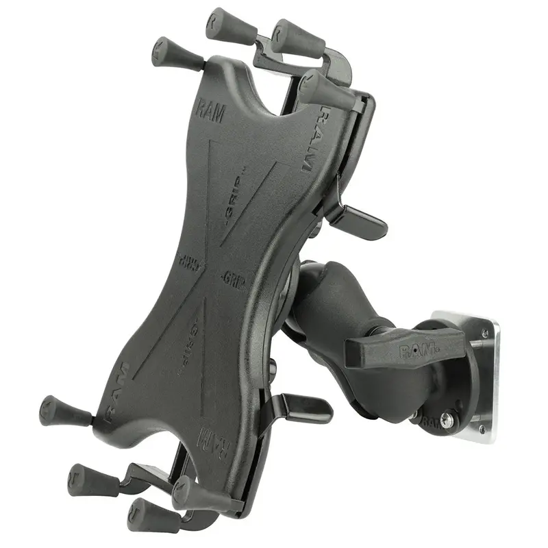 Ram Mount X-Grip Dashboard Tablet Mount With Backing Plate – Supports 9″–10″ Tablets [Ram-101B2-Un9U] 2