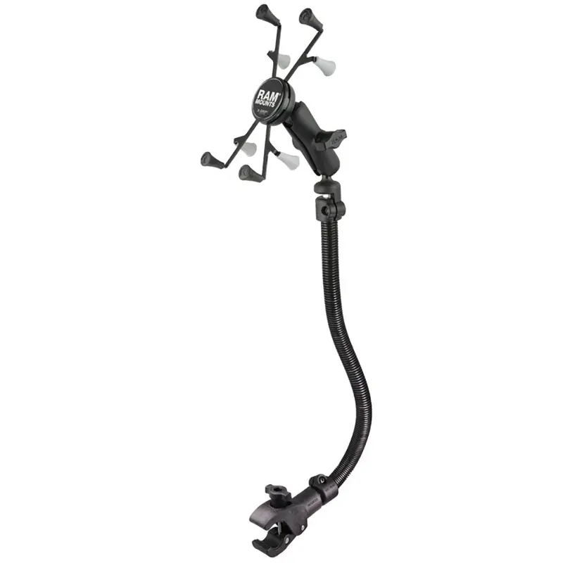 Ram Mount X-Grip Tablet Holder For Wheelchair Leg Rails – Compatible With 7-8 Inch Devices [Rap-400-18-B-Un8] 1