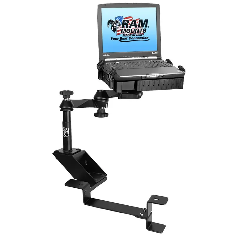 Ram No-Drill Laptop Mount Kit For Chevrolet & Gmc Full-Size Trucks And Suvs 1