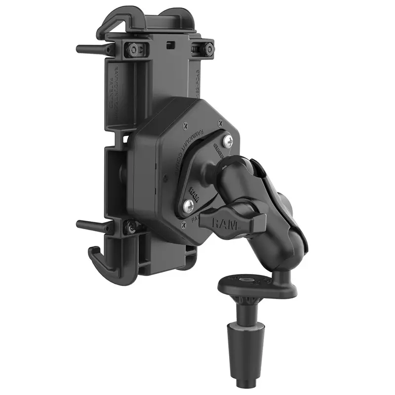 Ram Quick-Grip Xl Phone Holder With Vibe-Safe Short Fork Stem Mount [Ram-B-176-A-Pd4-462] 2