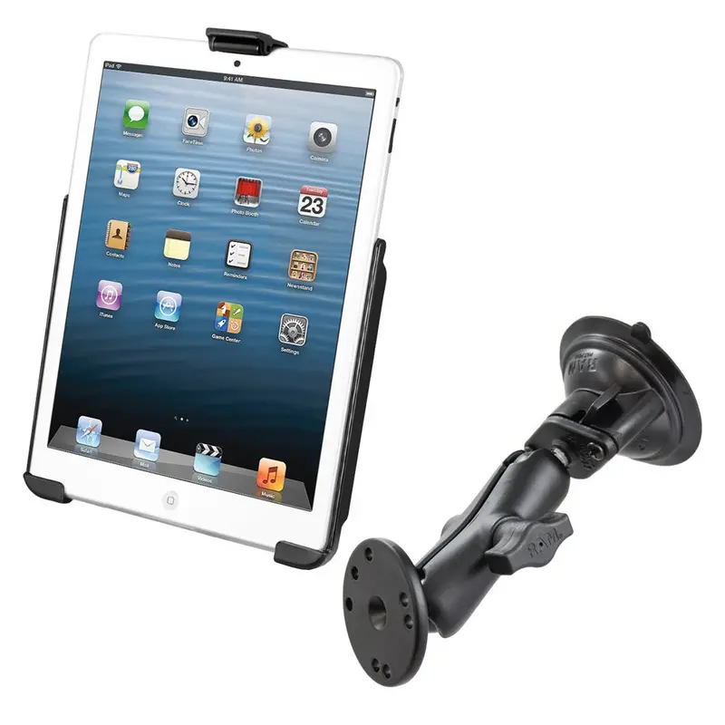 Ram Suction Cup Mount With Ipad Mini Ez-Roll'R Cradle [Ram-B-166-Ap14U] 1
