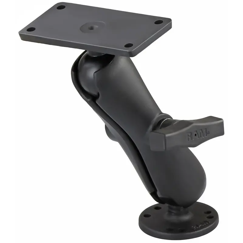 Ram Surface-Mount Bracket Designed For Humminbird Helix 7 Displays 1