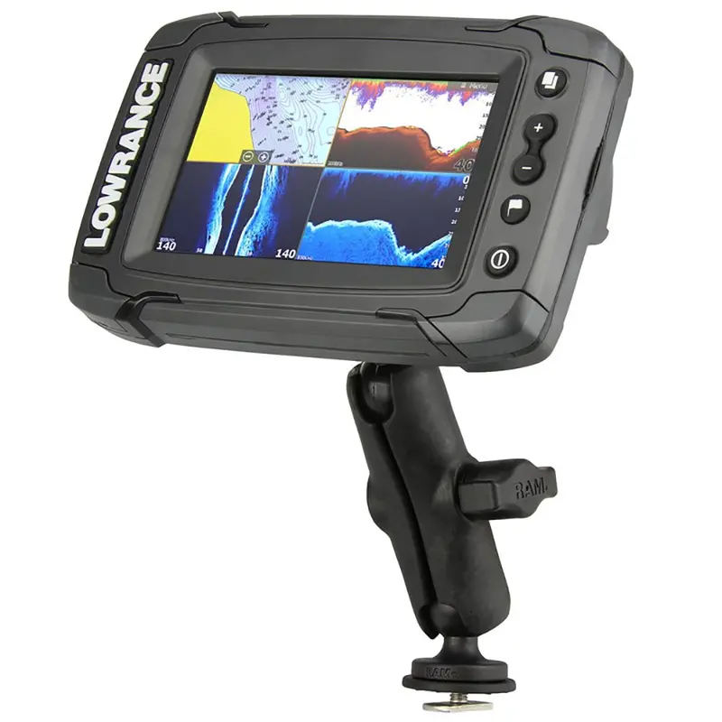 Ram Track Ball Mount For Lowrance Elite, Hook, And Mark-4 Series Fishfinders 2