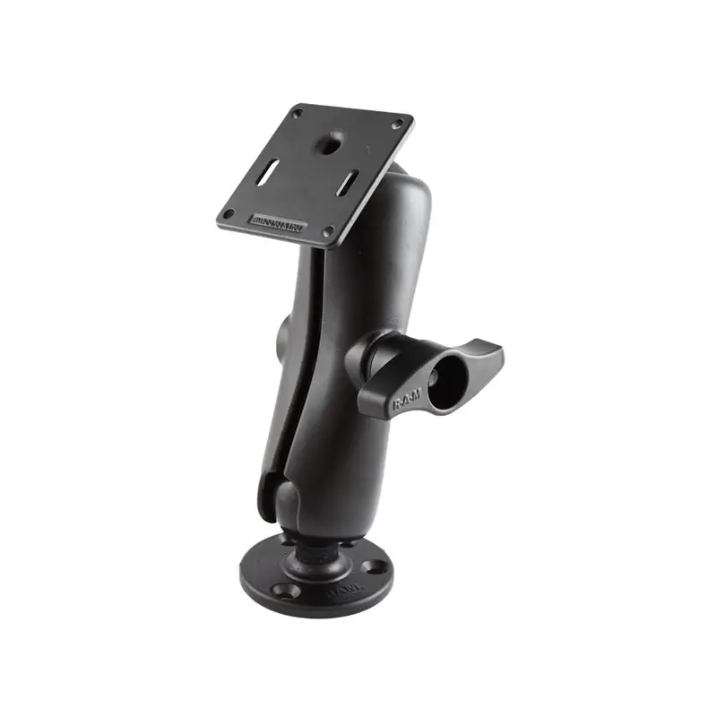 Ram Vesa Surface Mount: 3.625" Square Base (75X75Mm) With Short Arm (Ram-D-101U-2461) 1