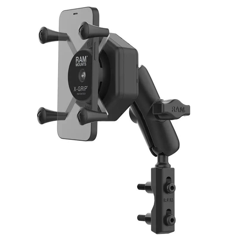 Ram X-Grip Standard Phone Holder With Vibe-Safe Reservoir Mounting Base [Ram-B-174-Un7-462] 1