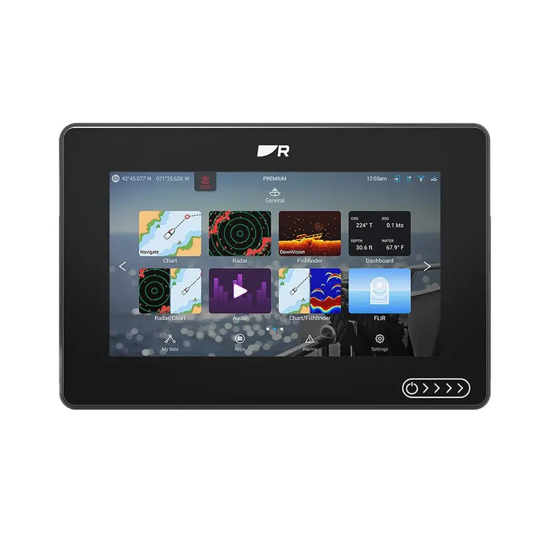 Raymarine Axiom 2 Rv 7-Inch Chartplotter And Fishfinder With Realvision 3D Sonar And Preloaded Lighthouse Na Charts – Transducer Not Included [E70721-00-102] 1