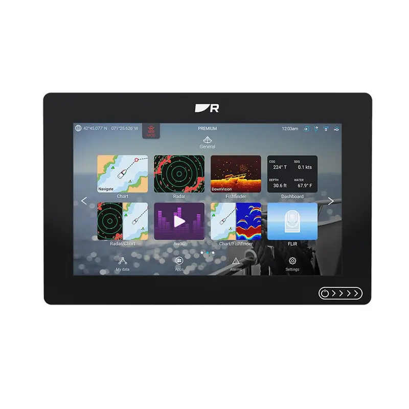 Raymarine Axiom 2 Rv 9-Inch Chartplotter And Fishfinder With Realvision 3D Sonar – Transducer Not Included [E70723] 1