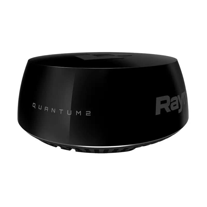 Raymarine Quantum 2 Q24D Black Doppler Radar – Includes 10-Meter Power And Data Cables (T70549) 1
