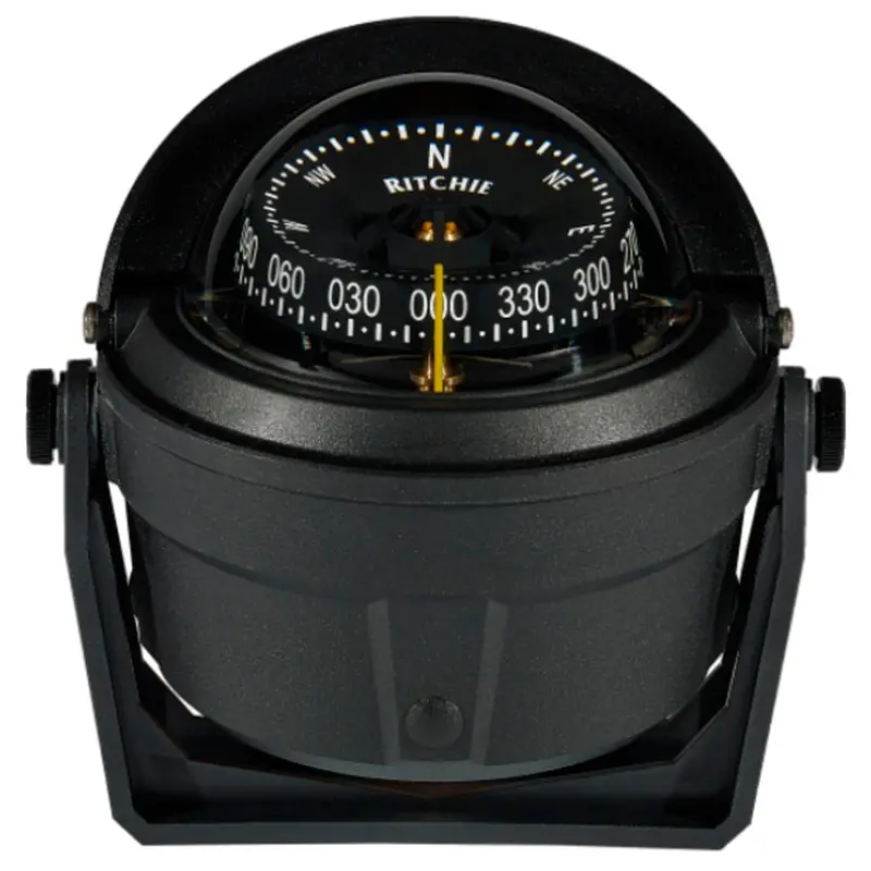 Ritchie B-81-Wm Voyager Compass With Bracket Mount – Wheelmark Certified For Lifeboat And Rescue Vessels 1
