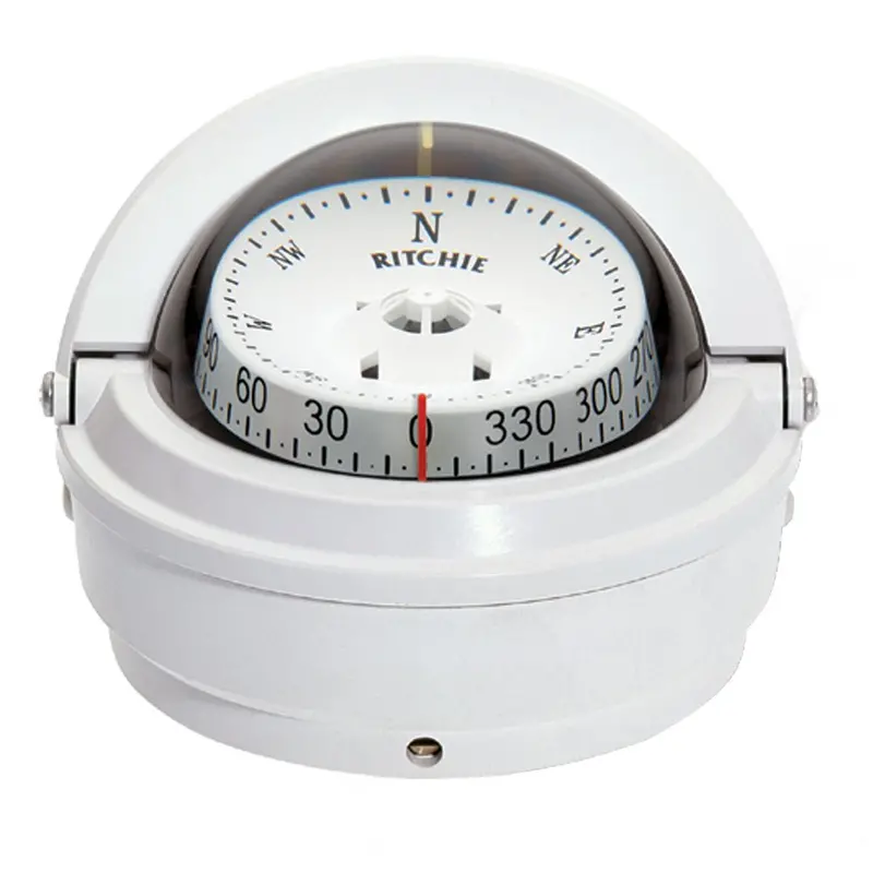 Ritchie S-87W Voyager Compass – Surface-Mount, White Dial (S-87W) 1
