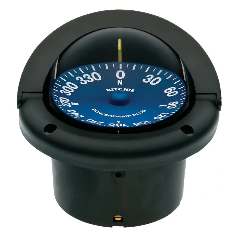 Ritchie Ss-1002 Black Flush-Mount Supersport Navigation Compass 1