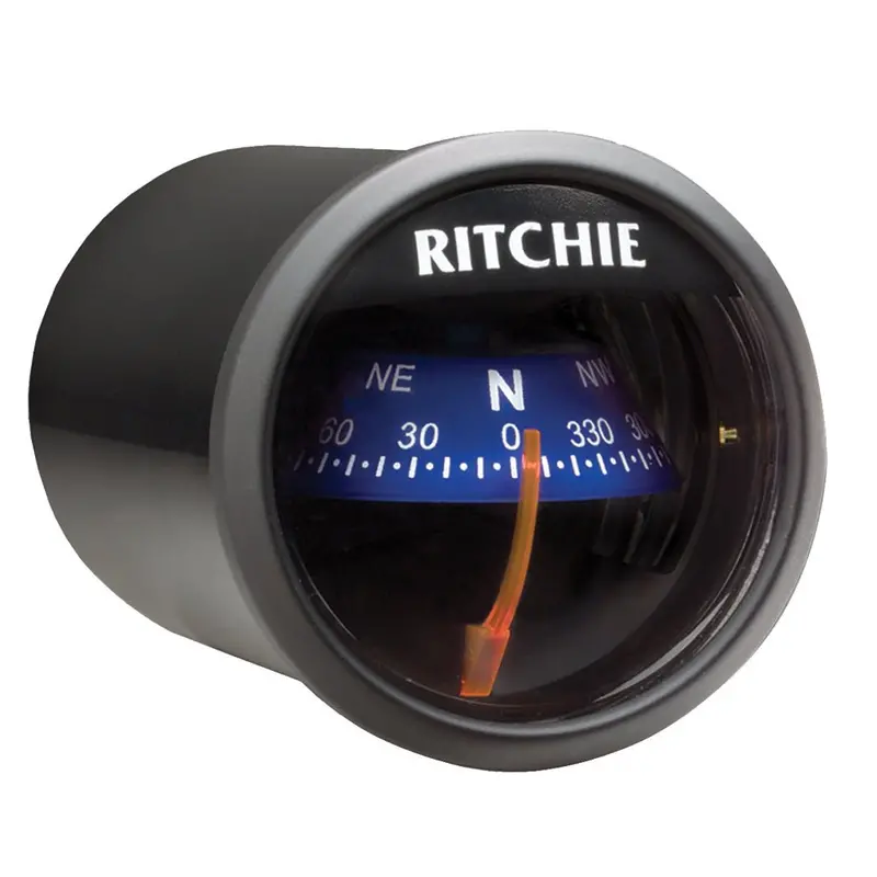 Ritchie X-23Bu Black/Blue Dash-Mount Ritchiesport Marine Compass 1