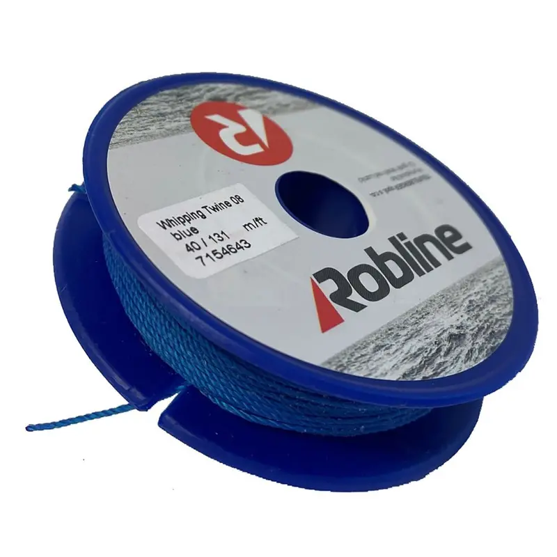 Robline Waxed Whipping Twine — 0.8Mm Diameter × 40M, Blue 1