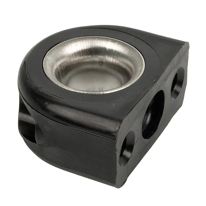 Ronstan Rf59 Stainless Steel-Lined Fairlead – 14Mm Inner Diameter, Black Finish 1
