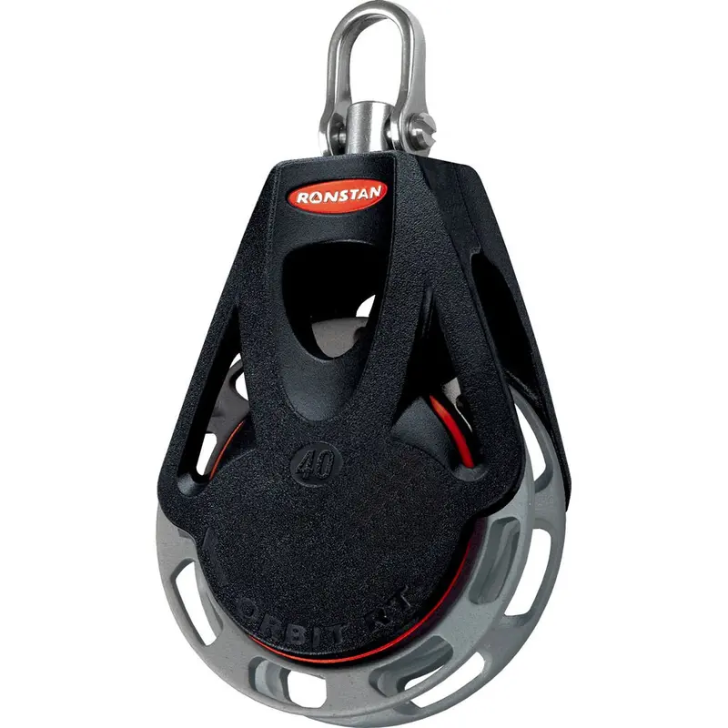 Ronstan Series 40 Auto-Ratchet Orbit Block – Single, Swivel Shackle Head (Rf46100) 1