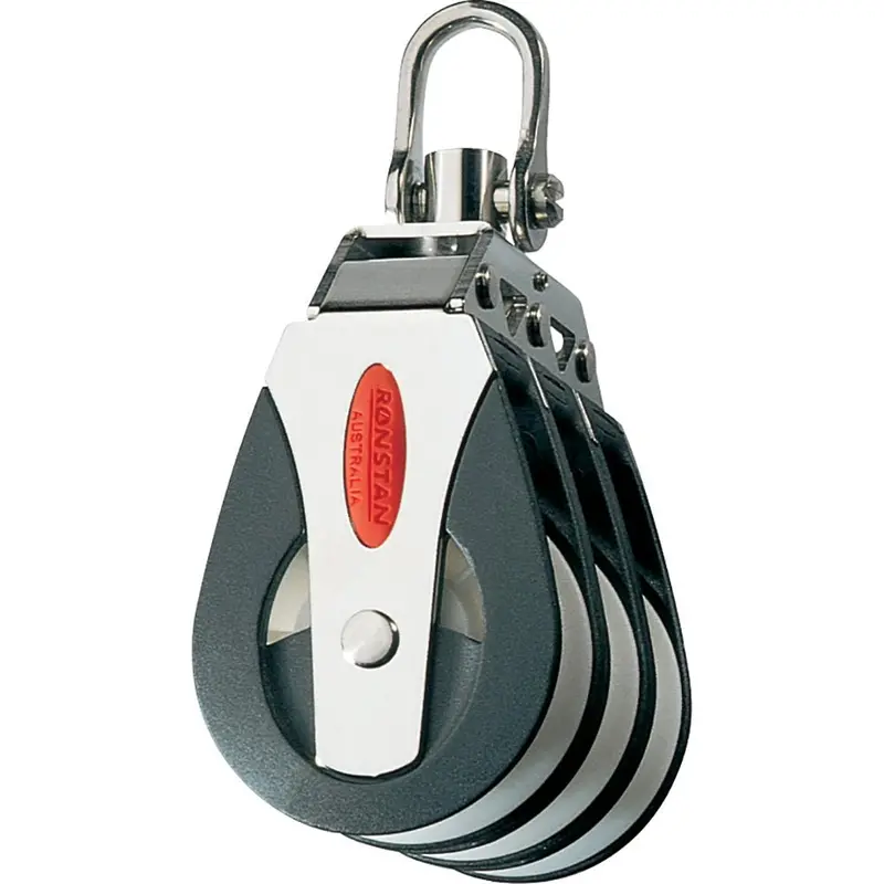 Ronstan Series 50 Triple-Sheave All-Purpose Block – Compact Rigging Solution [Rf51300] 1
