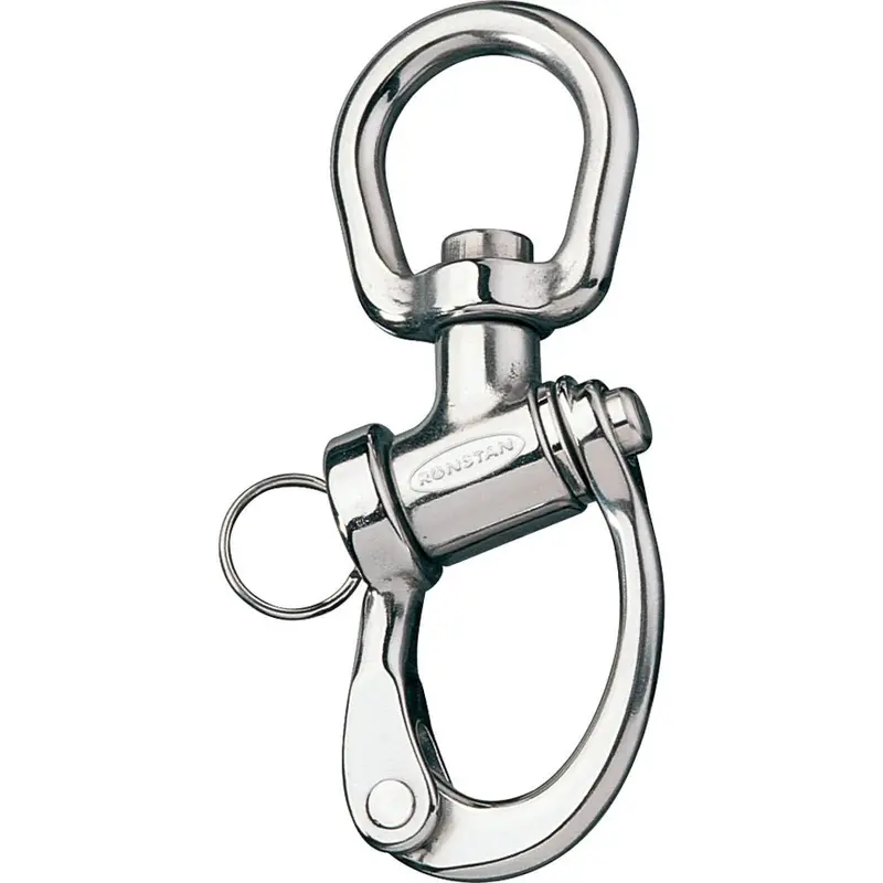 Ronstan Trunnion Snap Shackle – Large Swivel Bail, 122Mm Overall Length [Rf6321] 1