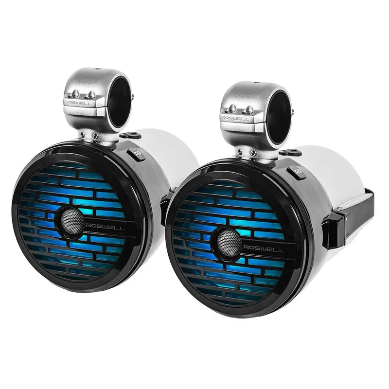 Roswell R1 8-Inch Tower Speakers – Black Finish, 100W Rms / 200W Peak – Model C920-1711 1