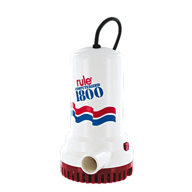 Rule A53D 1800 Gph Non-Automatic Bilge Pump — 110V Ac Operation 1