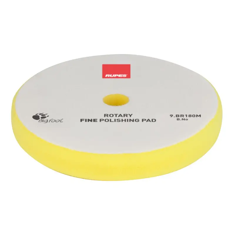 Rupes 155/160Mm Rotary Yellow Fine Polishing Foam Pad 1