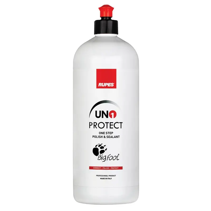 Rupes Uno All-In-One Polish & Protectant – 1L (33.8Oz) Multi-Functional Formula [9.Protect] 1