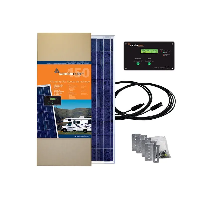 Samlex 150W Solar Charging Kit With 30A Charge Controller – Srv-150-30A 1