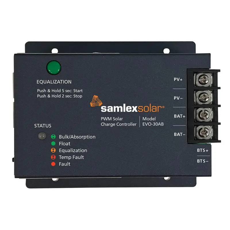 Samlex Evo-30Ab 12/24 V Pwm Solar Charge Controller – 30 Amp Maximum Output 1