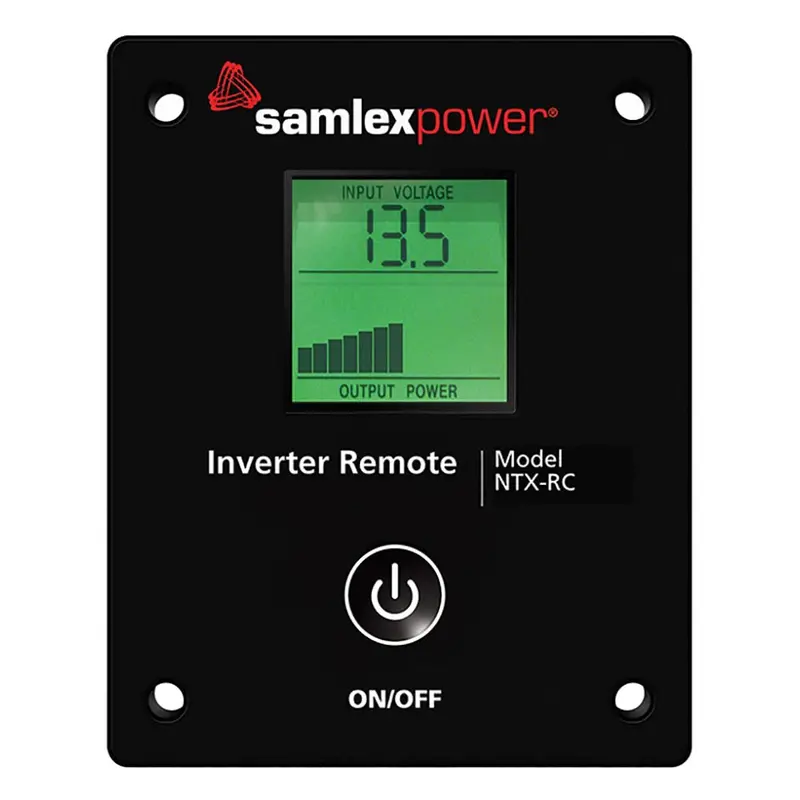 Samlex Ntx-Rc Remote Control With Lcd Display For Ntx Series Inverters [Ntx-Rc] 1