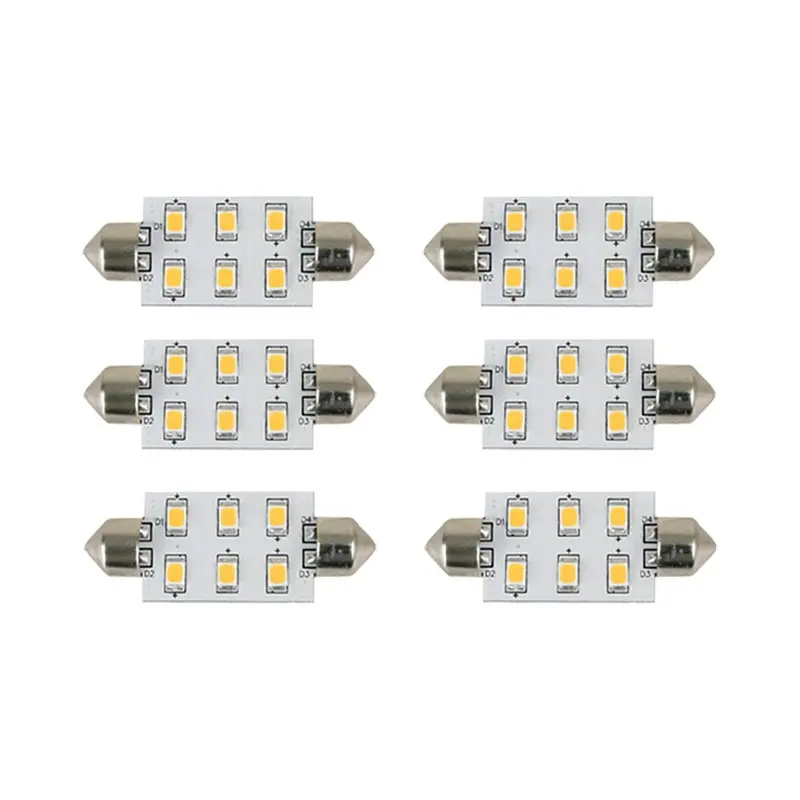 Scandvik 41162 Warm White Led Bulbs – 6-Pack 1