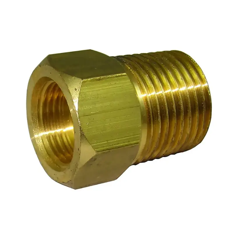 Scandvik Brass Adapter Fitting – 3/8" Bsp To 1/2" Npt (10002) 1