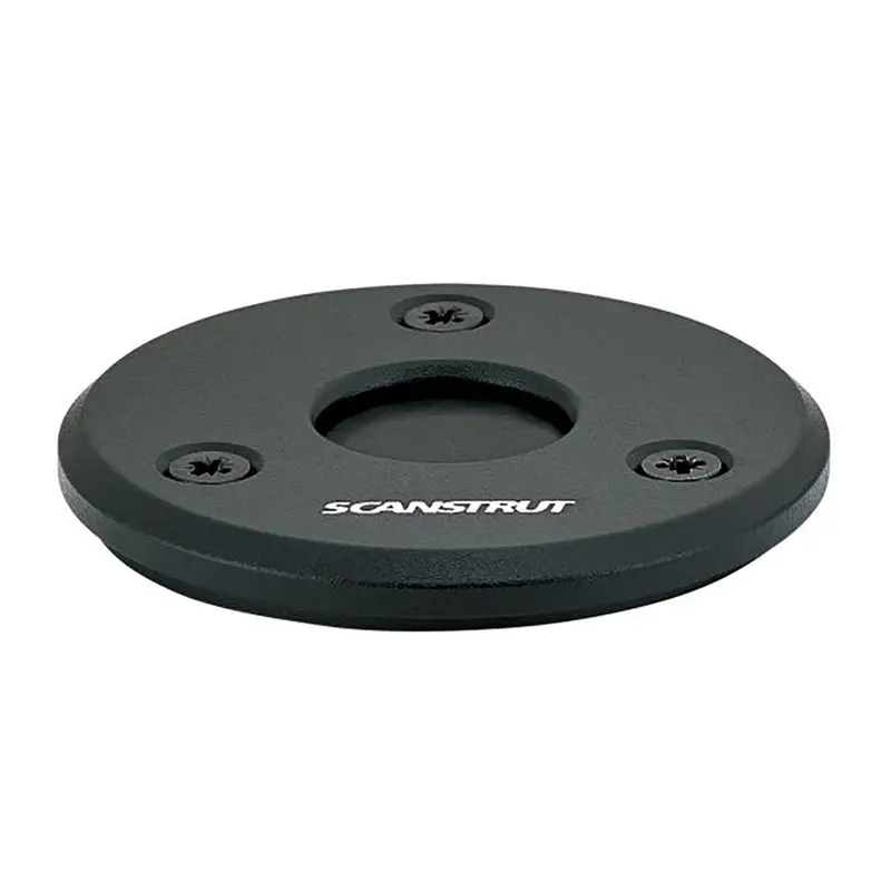 Scanstrut Black Anodized Aluminum Low-Profile Cable Gland For 2–8 Mm Cables – Ds-Lp-16-Blk 1